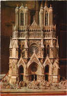 CPM 51 (Marne) Reims - Musée-Hôtel Le Vergeur. La Cathédrale De Reims En Papier Maché (art Populaire) TBE - Musées