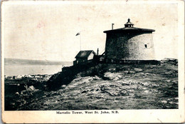 Canada West St John Martello Tower - St. John