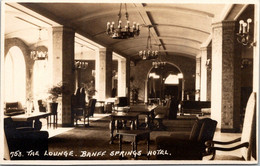 Canada Banff Springs Hotel The Lounge Real Photo - Banff