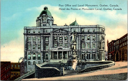 Canada Quebec Post Office And Laval Monument - Québec - La Cité