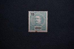 (T6) Portugal - Angra 1898 D. Carlos 15 R (MH) - Angra