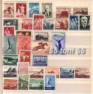 1954 Comp.-MNH Yvert  Nr 785A/805 + P.A.60/69 BULGARIA / Bulgarie - Années Complètes