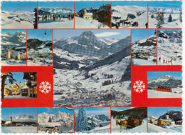 Wintersportplatz Kirchberg I. Tirol Und Seine Umgebung - (Österreich) - U.a. Zug, Ski-Lift, Pferdeschlitten - Kirchberg