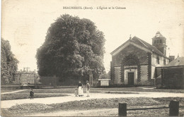 27 - L'église Et Le Château - Beaumesnil