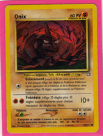 Carte Pokemon Francaise 1995 Wizards Neo Genesis 69/111 Onix 60pv Bon Etat - Wizards