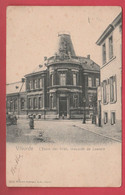 Vilvoorde / Vilvorde -  L'Ecole Des Filles, Chaussée De Louvain - 1908 ( Verso Zien ) - Vilvoorde