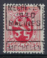 HERALDIEKE LEEUW Nr. 282 Voorafgestempeld Nr. 5919 C   MECHELEN 1930 MALINES ; Staat Zie Scan ! - Roulettes 1930-..