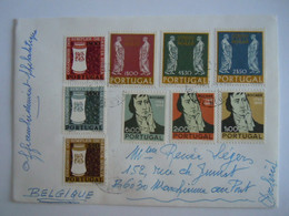 Portugal Lettre Cover 1981 Colloques De Garcia D'Orta, Manuel Maria Bocage, Code Civil Yv 935-937+1004-1006+1014-1016 - Covers & Documents