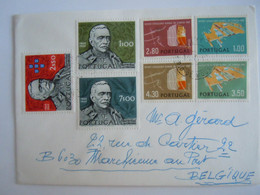 Portugal Lettre Cover 1981 Nouvelles Installations Portuaires De Lissabon, Maréchal Carmona Yv 1017-1020+1080-1082 - Briefe U. Dokumente