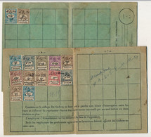 2 Cartes Annuelles De Cotisations Assurance Vieillesse - 1931 - Diverses Valeurs - Autres & Non Classés
