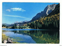 LAGO  DI  VAL  D' AGOLA (TN):  DOLOMITI  DI  BRENTA  -  PIEGA  D' ANGOLO  -  FG - Invasi D'acqua & Impianti Eolici