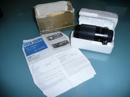 PHOTOGRAPHIE OBJECTIF SUPER COSINA 80 200 Mm F 4,5 5,6 MC MACRO 1986 - Matériel & Accessoires