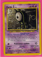 Carte Pokemon Francaise 1995 Wizards Neo Discovery 33/75 Zarbi 40pv Occasion - Wizards