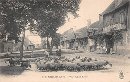 ¤¤   -   CLEMONT    -   Place Albert-Boyer   -   Berger , Moutons      -   ¤¤ - Clémont