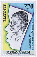 64791 MNH MAYOTTE 1998 MARIAMA SALIM - Autres & Non Classés