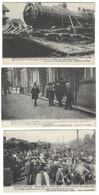 @D1@  -  5 X CONTICH  -  21 Mai 1908 Schrikkelijk Spoorweg Ongeluk  -  Zie / Voir Scan's (A) - Kontich