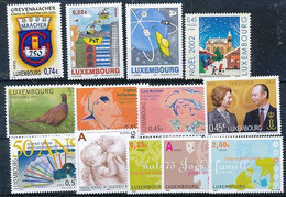 TIMBRE STAMP ZEGEL LUXEMBOURG PETIT LOT TOUS  XX - Sonstige & Ohne Zuordnung