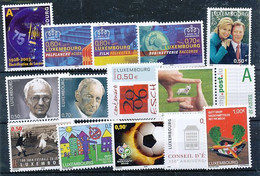 TIMBRE STAMP ZEGEL LUXEMBOURG PETIT LOT TOUS  XX - Otros & Sin Clasificación