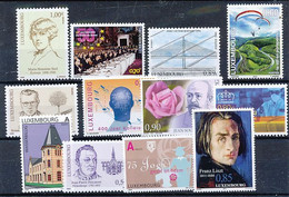 TIMBRE STAMP ZEGEL LUXEMBOURG PETIT LOT TOUS  XX - Autres & Non Classés