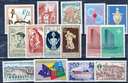 TIMBRE STAMP ZEGEL LUXEMBOURG PETIT LOT TOUS  XX - Sonstige & Ohne Zuordnung