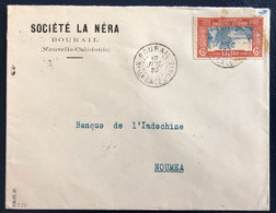 Nouvelle Calédonie Divers Sur Enveloppe TAD BOURAIL 12.7.1939- (B4609) - Storia Postale