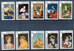 TIMBRE STAMP ZEGEL LUXEMBOURG 2 X CARITAS 926-930 ET 948-952  XX - Sonstige & Ohne Zuordnung