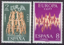 SPANIEN 1972 Mi-Nr. 1985/86 ** MNH - CEPT - 1972
