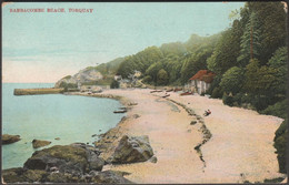 Babbacombe Beach, Torquay, Devon, C.1905 - Ettlinger Postcard - Torquay