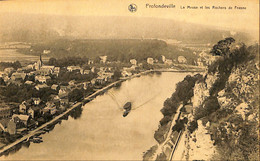 Belgique - Namur - Profondeville - La Meuse Et Les Rochers De Frênes - Profondeville