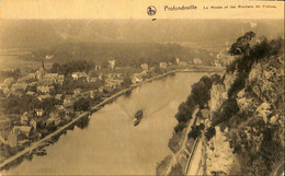 Belgique - Namur - Profondeville - La Meuse Et Les Rochers De Fresne - Profondeville