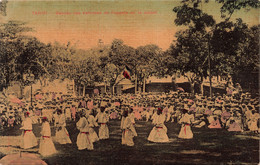 Tahiti - Danses Des Vahinés De Papéite Au 14 Juillet - Edit. Marché Colonrai - Colorisé - Carte Postale Ancienne - Tahiti