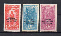 !!! CONGO, N°106/108 NEUFS * - Unused Stamps