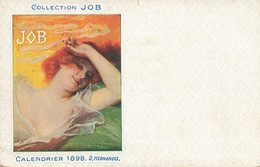 D. HERNANDEZ * 1898 Jugendstil CPA Illustrateur Art Nouveau * Collection JOB Cigarettes * Femme - Autres & Non Classés
