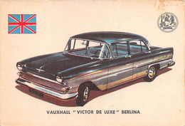 11926 "VAUXHALL VICTOR DE LUXE BERLINA  82 - AUTO INTERNATIONAL PARADE - SIDAM TORINO - 1961" FIGURINA CARTONATA ORIG. - Engine