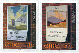 123329 MNH IRLANDA 2003 EUROPA CEPT. ARTE DEL CARTEL - Collections, Lots & Séries
