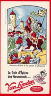 Buvard Pain D'épices Van Lynden. Jeanne D'Arc à Orléans. - Pan De Especias