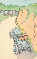 Harry ELIOTT * CPA Illustrateur Art Nouveau Harry Eliott * N°3 * Automobile Voiture De Course Circuit Pilote - Elliot