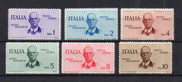 !!! ITALIE, SERIE DE POSTE AERIENNE N°78/83 NEUVE ** - Luftpost