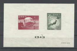 JAPON  YVERT  H/B 26   (*)   (SIN GOMA) - Blocks & Sheetlets