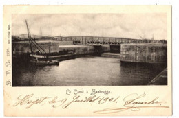 ZEEBRUGGE - Le Canal - Verzonden In 1901 - Uitgave : Tytgat, Heyst - D.V.D. 7396 - Zeebrugge