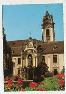 AK 115694 AUSTRIA - Dürnstein A. D. Donau / Wachau - Großes Kirchenportal Und Turm Der Stiftskirche - Wachau