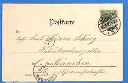 Allemagne Reich 1899 Carte Postale De Breslau (G14846) - Cartas & Documentos