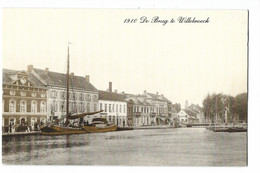 Willebroeck    -    Mooie Gekleurde Kaart!   -   1910   De Brug Te Willebroeck.   1900 - Willebroek