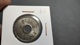 FIJI 1 PENNY 1967 KM# 21 (G#52-70) - Fidji