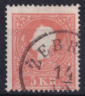 AUSTRIA 1859 - Canceled - ANK 13 II A - Used Stamps