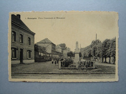 Huissignies - Place Communale Et Monument - Chievres