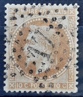France 1867 N°28A Ob Etoile 17 TB Cote 22€ - 1863-1870 Napoleon III With Laurels