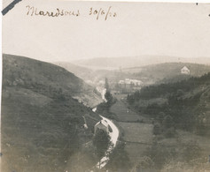 PHOTO MAREDSOUS   10 X 8 CM    1913 - Anhée