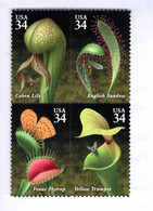 1069562413 2001 (XX) SCOTT 3531A POSTFRIS MINT NEVER HINGED - CARNIVOROUS PLANTS - FLOWERS - 3530 FIRST - Other & Unclassified