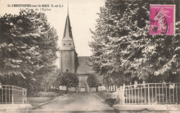 St Christophe Sur Le Nais * Route Et La Place De L'église - Sonstige & Ohne Zuordnung